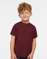 RADYAN® Toddler Fine Jersey Crew Neck Short Sleeve Tee - 3321