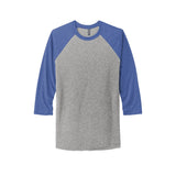 Next Level® Unisex Tri Blend Crewneck Three Quarter Sleeve Raglan Tee