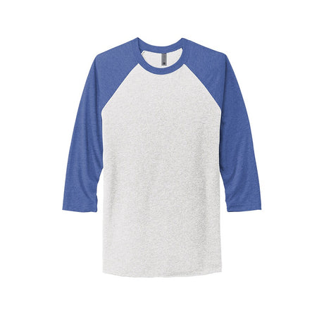 Next Level® Unisex Tri Blend Crewneck Three Quarter Sleeve Raglan Tee