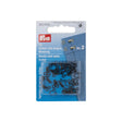 Prym Hooks & Eyes - Black Size 2 - 12 Sets