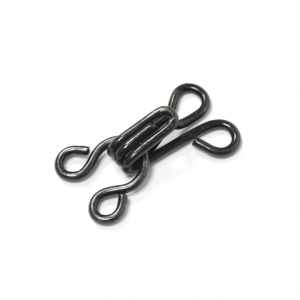 Prym Hooks & Eyes - Black Size 3 - 12 Sets