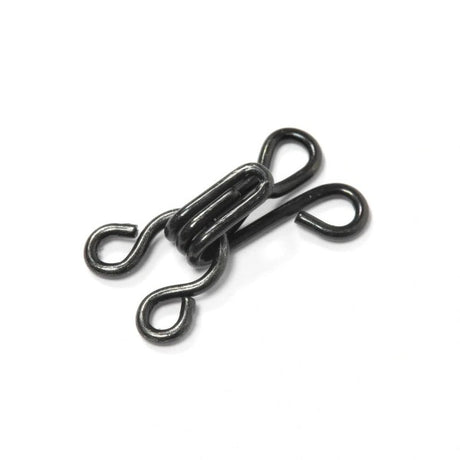 Prym Hooks & Eyes - Black Size 3 - 12 Sets