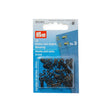 Prym Hooks & Eyes - Black Size 3 - 12 Sets