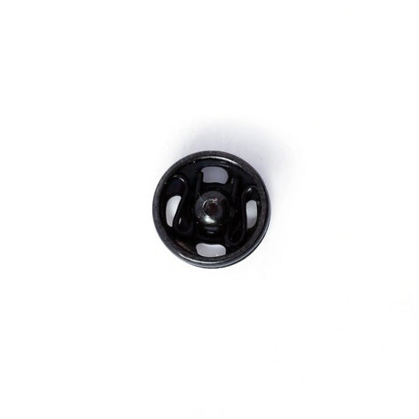 Prym Sew-On Snap Fasteners - Black Brass 6mm - 12 ct