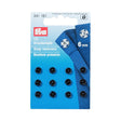 Prym Sew-On Snap Fasteners - Black Brass 6mm - 12 ct