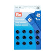 Prym Sew-On Snap Fasteners - Black Brass 7mm - 12 ct