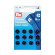 Prym Sew-On Snap Fasteners - Black Brass 9mm - 12 ct