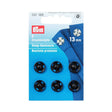 Prym Sew-On Snap Fasteners - Black Brass 13mm - 6 ct