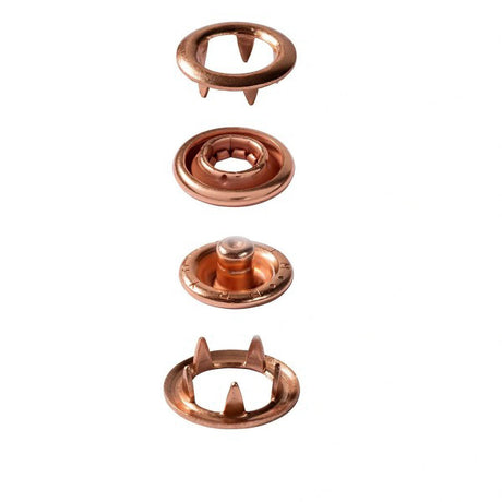 Prym Jersey Press Fasteners and Tools - Copper-Plated 10mm - 10pc