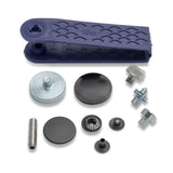 Prym Anorak Press Fasteners with Tools - Matte Oxidized Black 20mm - 6pc