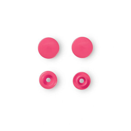 Prym Color Snaps - Raspberry Pink 12.4mm - 30pc