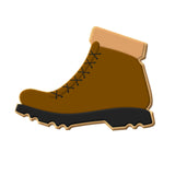 Hiking Boot Cookie Cutter 4" B1022