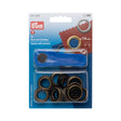 Prym Eyelets with Washers and Tools - Antique Brass 14mm - 10pc