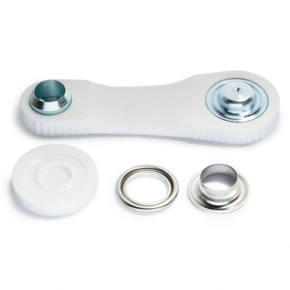 Prym Eyelets with Washers with Tools - Silver 11mm - 15pc