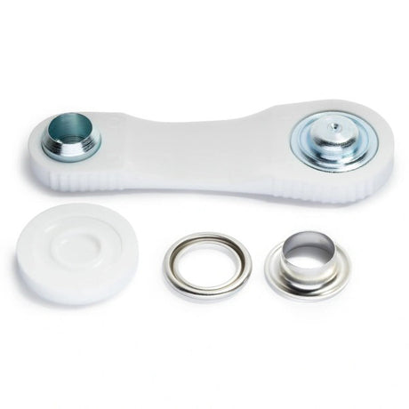 Prym Eyelets with Washers with Tools - Silver 11mm - 15pc