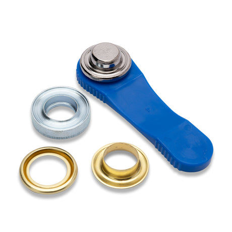 Prym Eyelets with Washers and Tools - Gold 14mm - 10pc