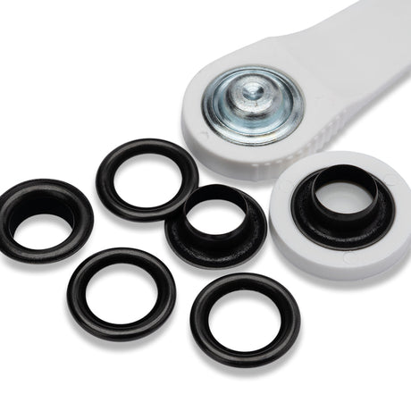 Prym Eyelets with Washers with Tools - Burnished Black 11mm - 15pc