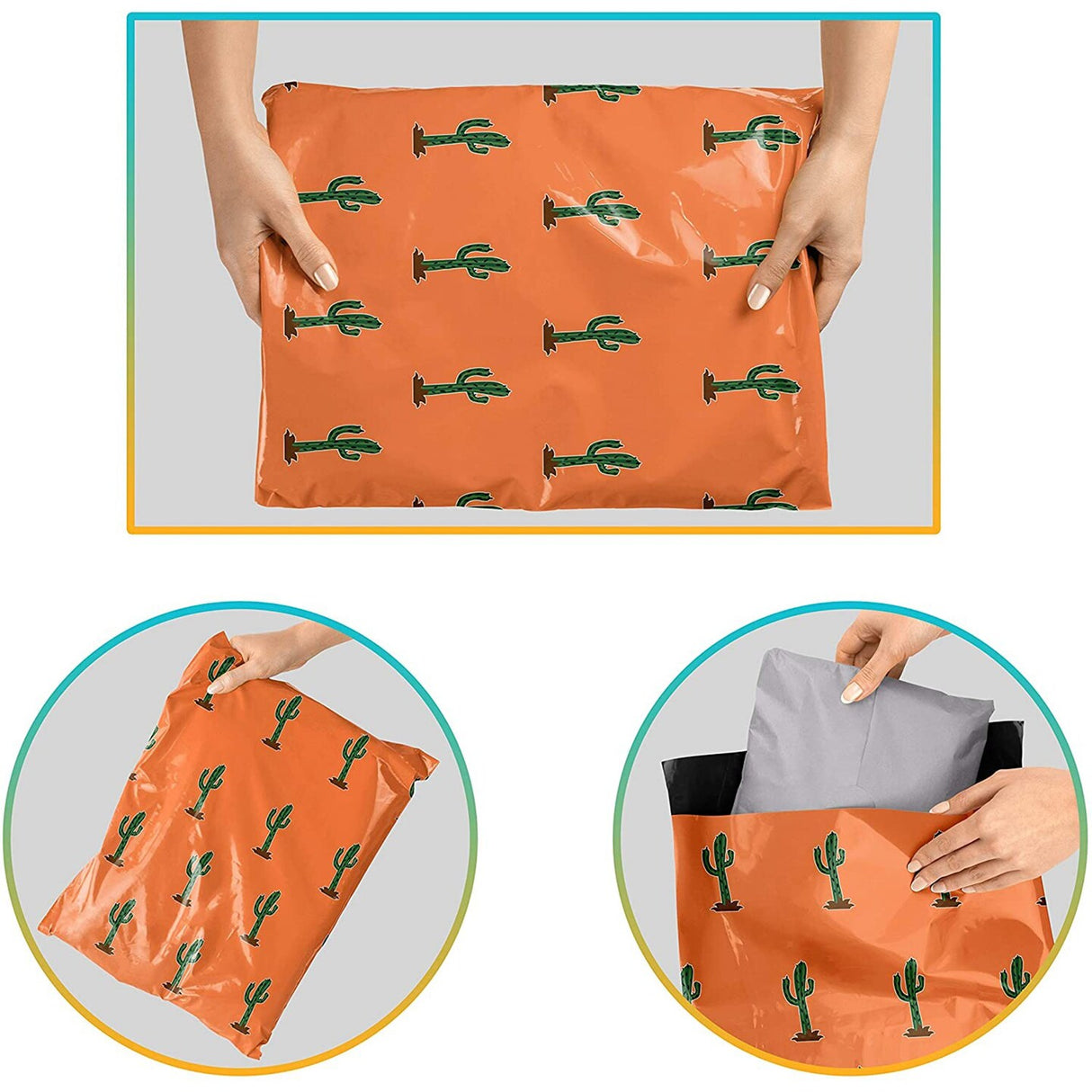 Design Poly Mailer Envelopes- 10 x 13 Size Multi Design Bag Collection