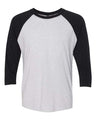 Next Level® Triblend Crewneck Three-Quarter Raglan T-Shirt