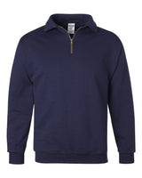 JERZEES® Super Sweats Quarter-Zip Cadet Collar Sweatshirt