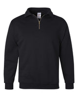 JERZEES® Super Sweats Quarter-Zip Cadet Collar Sweatshirt
