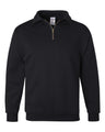 JERZEES® Super Sweats Quarter-Zip Cadet Collar Sweatshirt