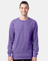 ComfortWash by Hanes® Garment-Dyed Long Sleeve Crewneck T-Shirt