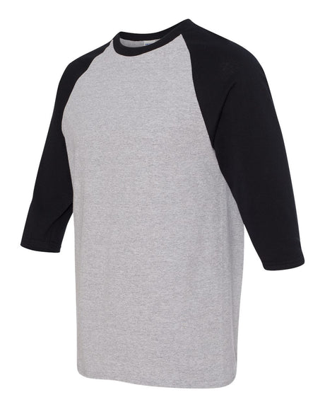 Gildan Heavy Cotton Raglan Three-Quarter Sleeve T-Shirt
