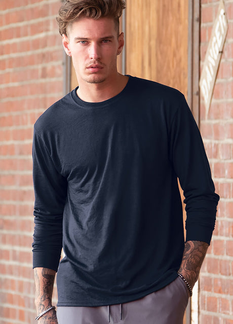 JERZEES® Dri-Power Classic Fit Crewneck Long Sleeve T-Shirt