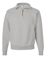 JERZEES® Super Sweats Quarter-Zip Cadet Collar Sweatshirt