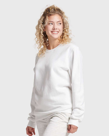 JERZEES® Ring-Spun Crewneck Long Sleeve Sweatshirt