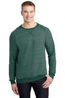 JERZEES® Snow Heather French Terry Raglan Crew
