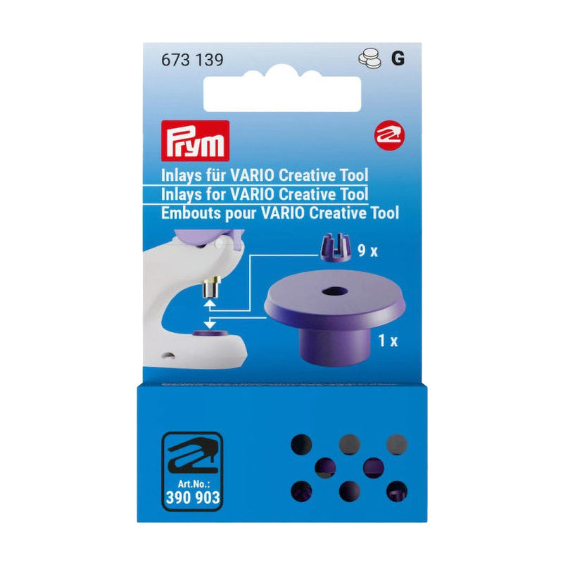 Prym VARIO Creative Tool Inlays - 10pc