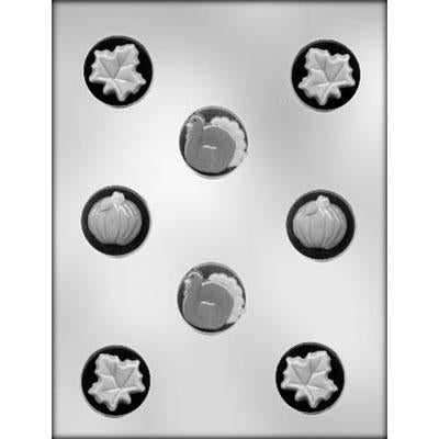 Fall Mint Assortment Chocolate Mold (90-3119)*