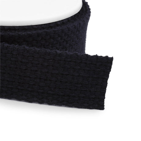Dritz Cotton Belting/Strapping - Black - 1" x 15yds