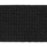 Dritz Cotton Belting/Strapping - Black - 1.25" x 15yds