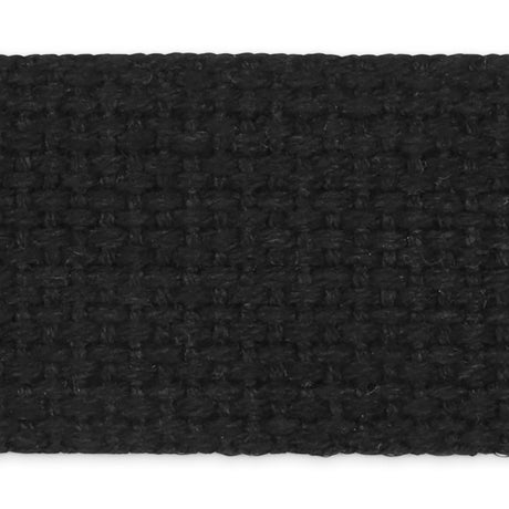 Dritz Cotton Belting/Strapping - Black - 1.25" x 15yds