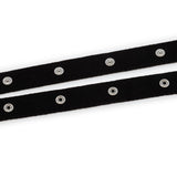 Dritz Snap Tape with Metal Snaps - Black - 8yds