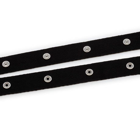 Dritz Snap Tape with Metal Snaps - Black - 8yds