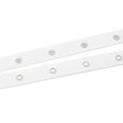 Dritz Snap Tape with Metal Snaps - White - 8yds