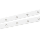 Dritz Snap Tape with Metal Snaps - White - 8yds