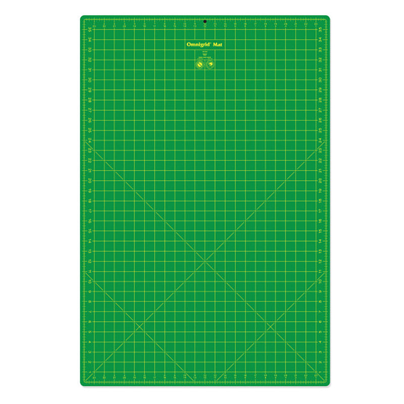 Omnigrid Double-Sided Cutting Mat with Grid - 24" x 36"