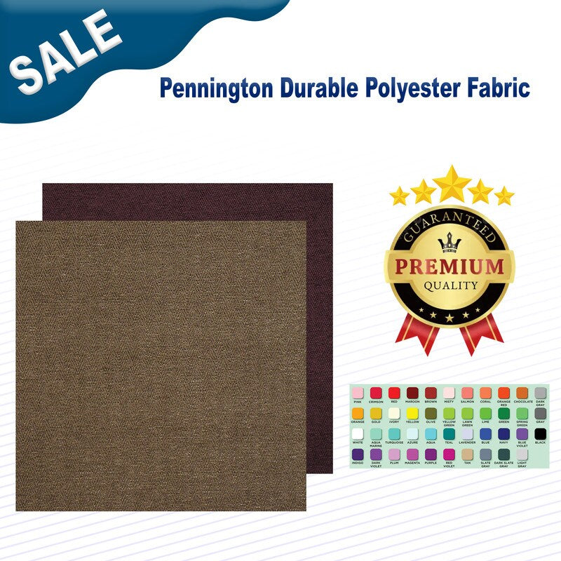 1 Yard Pennington Durable Polyester Fabric Width: 54"