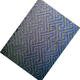 1 Yard Trident Cut Velvet Fabric