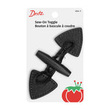 Dritz Sew-On Toggle - Black