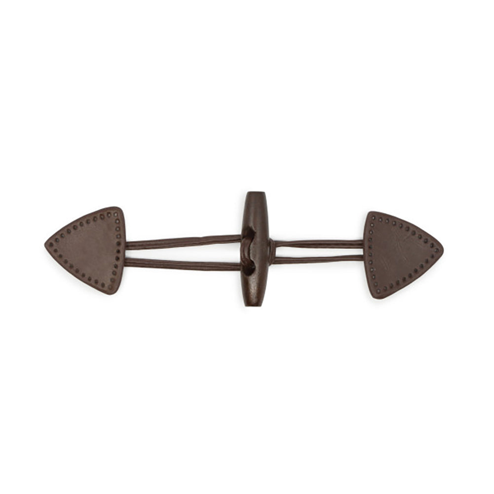 Dritz Sew-On Toggle - Brown