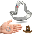 Mini Cowboy Hat Cookie Cutter 1.75 in M85