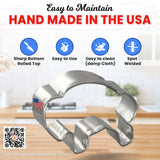 Mini Buffalo Cookie Cutter 2.1 in M115
