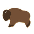 Mini Buffalo Cookie Cutter 2.1 in M115