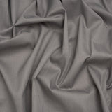 Polyester and Cotton Shirting - Heathered Gray - Deadstock